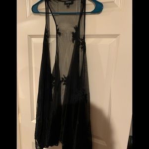 Torrid Floral Lace Overpiece.